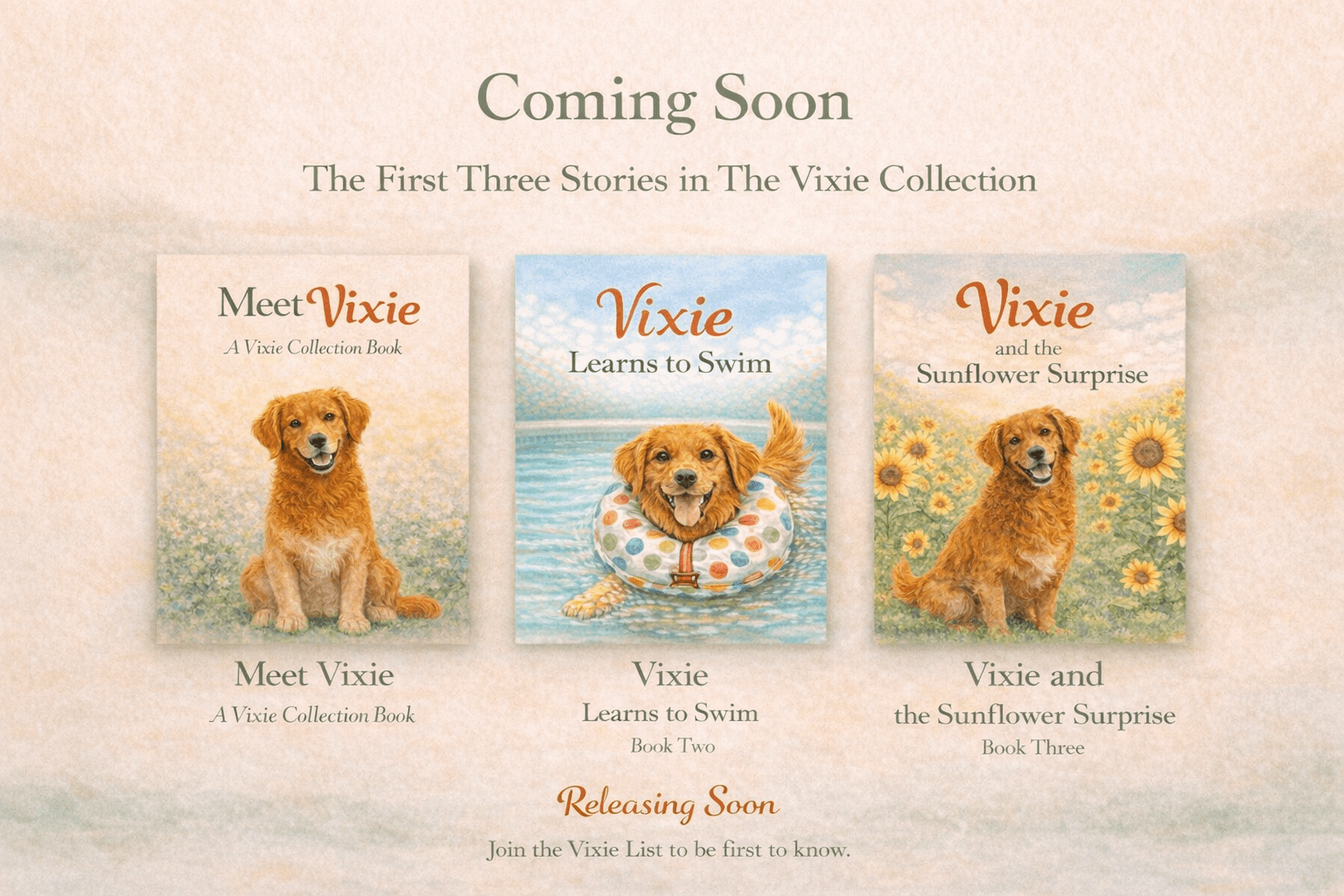 Coming Soon - Three Vixie Books