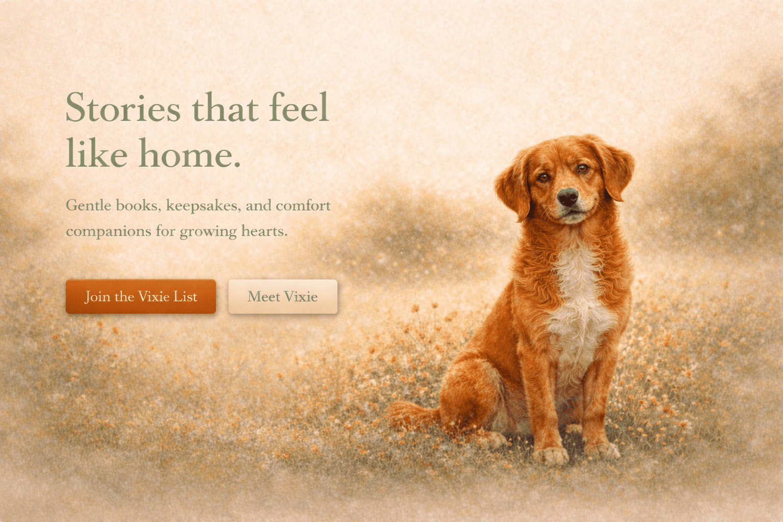 Stories that feel like home - The Vixie Collection